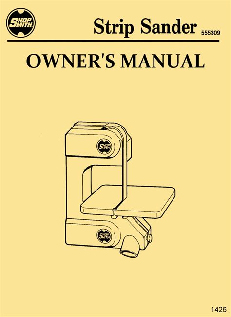 shopsmith sander manual Kindle Editon