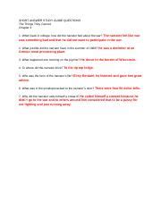short answer study guide questions the things they carried Ebook Epub