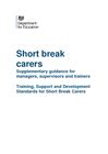 short break carers standards and workbook digital PDF