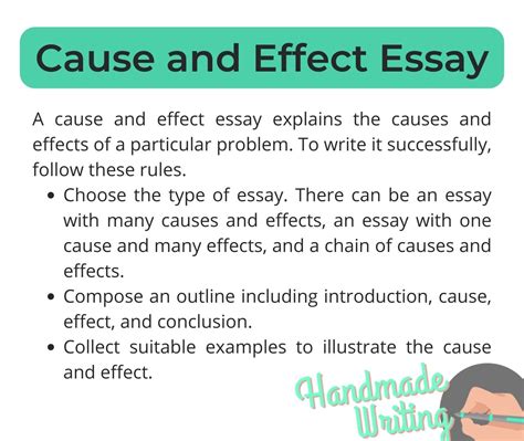 short example of cause effect essay Reader