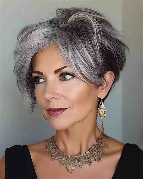 short hair for over 50