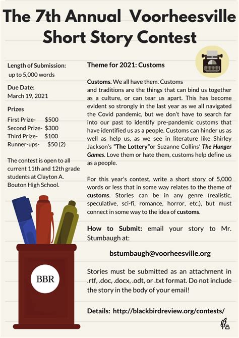 short story essay contest Epub