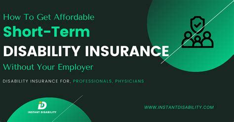 short-term disability insurance not through employer