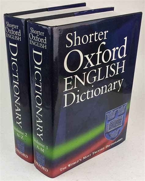 shorter oxford english dictionary fifth edition PDF