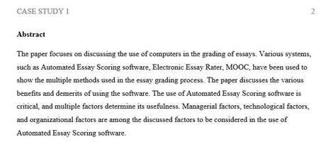 should computers grade essays PDF