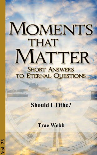 should i tithe? moments that matter book 23 Doc