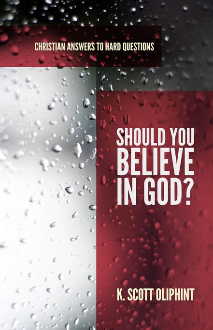 should you believe in god? christian answers to Kindle Editon