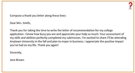 should you thank your teachers for writing rec letters