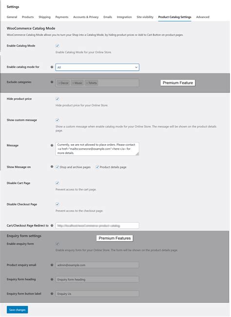 Show Variables Product Wordpress In Catalog Mode