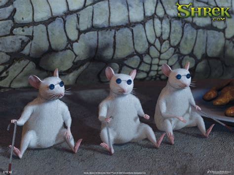 shrek 3 blind mice