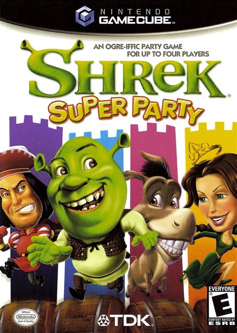 shrek super party gamecube