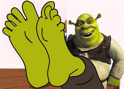 shreks feet