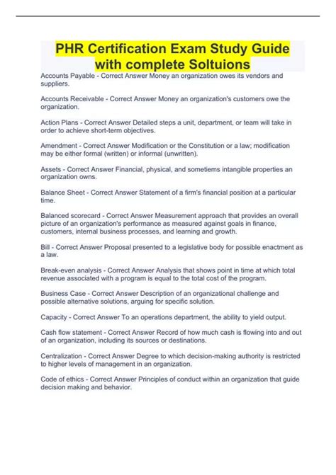 shrm phr study guide Reader