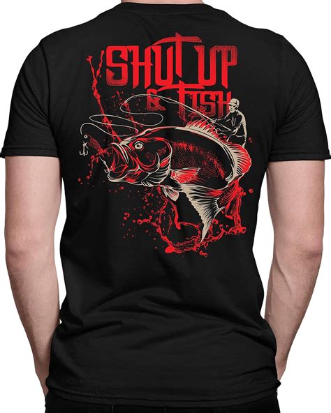 shut up and fish shirt