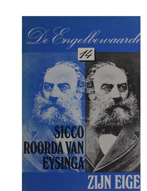 sicco roorda van eysinga zijn eigen vijand 18251887 Reader