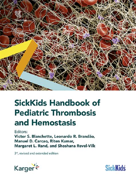 sickkids handbook of pediatric thrombosis and hemostasis Reader