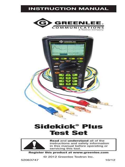 sidekick 2 instruction manual PDF