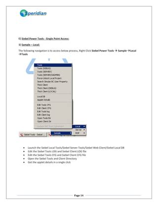 siebel tools reference guide Kindle Editon