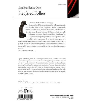 siegfried follies son excellence otto ebook PDF