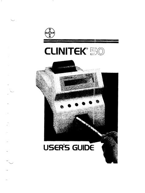 siemens clinitek 50 operators manual pdf Doc