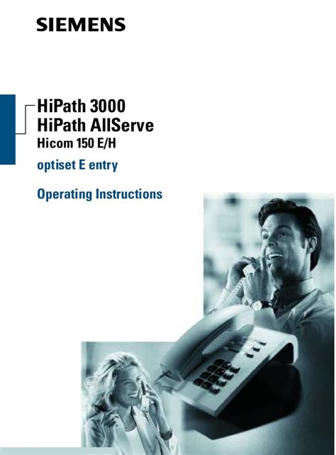 siemens hipath 3000 programming manual Doc