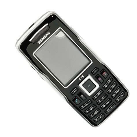 siemens s75 cell phones owners manual PDF