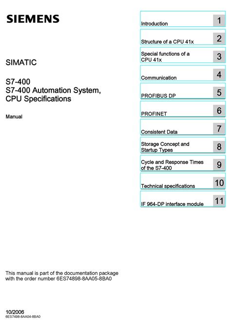 siemens si 400 manual pdf Reader