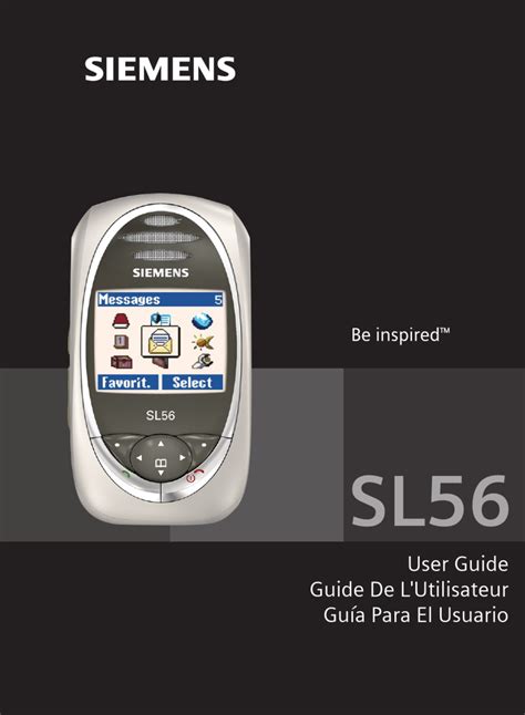 siemens sl56 phone manual PDF
