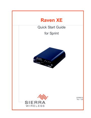 sierra wireless raven xe manual PDF