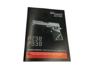 sig sauer p238 owners manual Doc