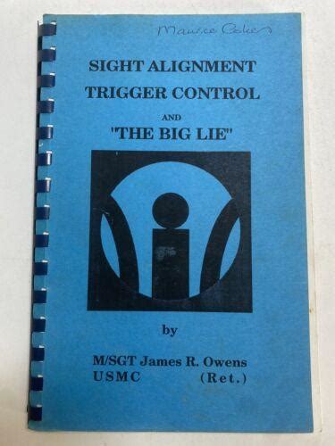 sight alignment trigger control and the big lie Doc