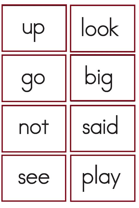sight word flash cardsvocabulary words for preschool Kindle Editon