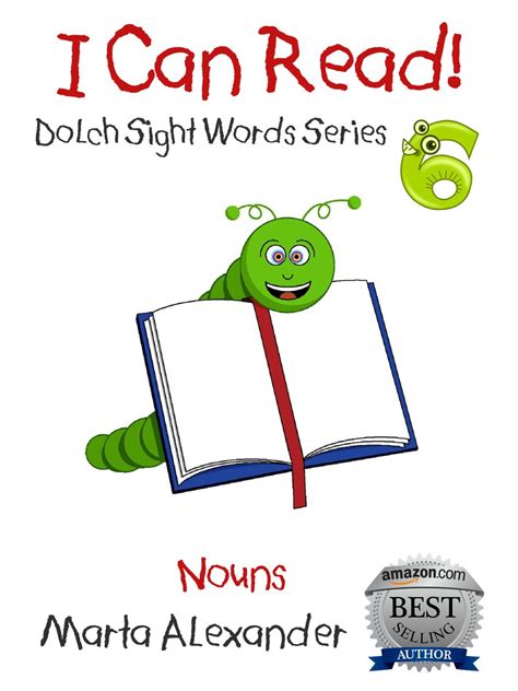 sight words i can read 6 95 noun flash cards dolch sight words series part 6 Kindle Editon