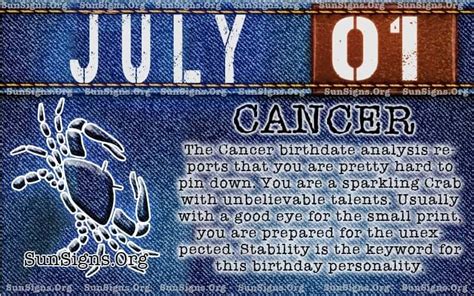 sign for july 1 bday