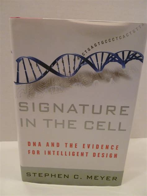 signature in the cell dna and the evidence for intelligent design PDF