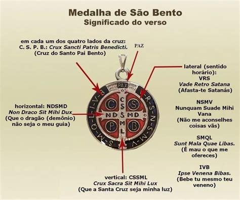 significado da medalha de são bento