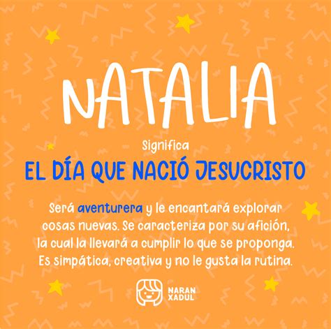 significado natália