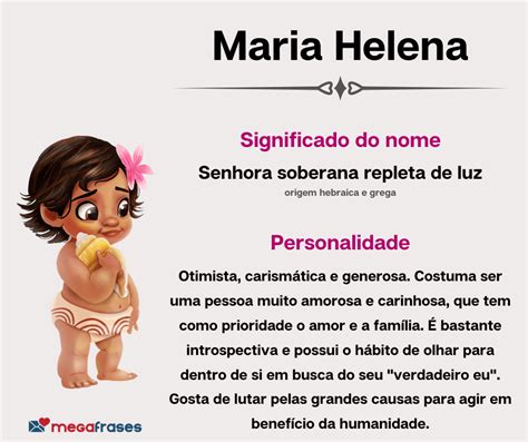 significado nome maria helena