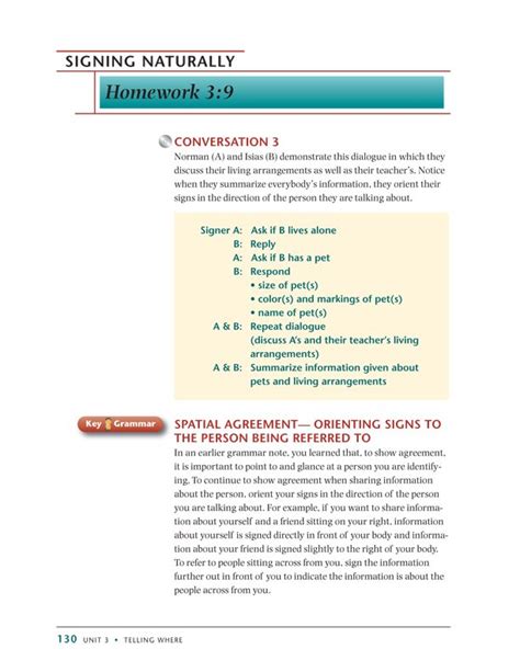 signing naturally homework unit 6 answers Kindle Editon