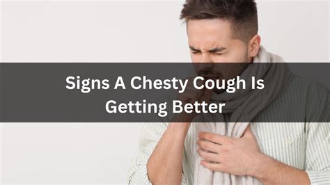 signs a cough is getting better