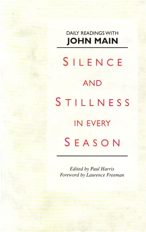 silence and stillness in every season daily readings with john main Epub