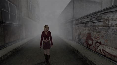 silent hill 2 red white flowers