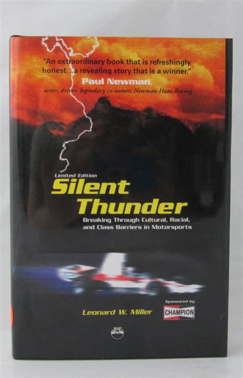 silent thunder breaking through cultural racial and class barriers in motorsports Epub