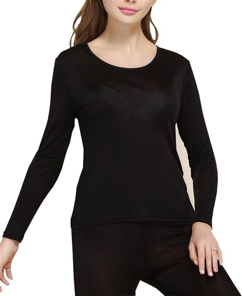 silk thermal underwear women's