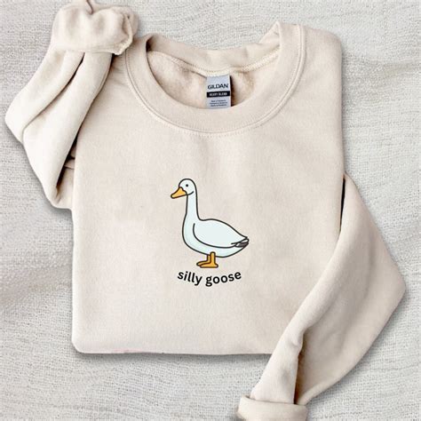 silly goose sweatshirt