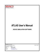 silvaco atlas manual pdf Kindle Editon