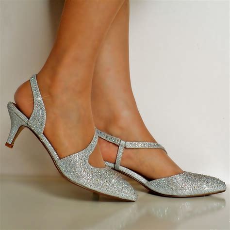 silver shoes womens heels