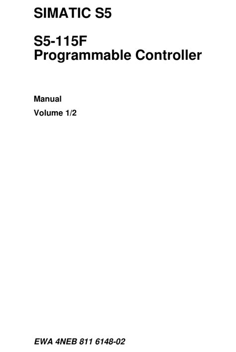 simatic s5 user manual pdf Epub