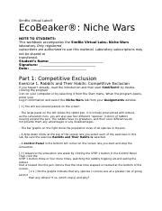 simbio virtual labs answers niche wars Kindle Editon