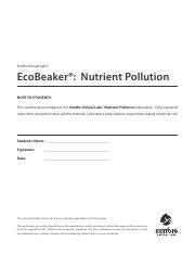 simbio virtual labs nutrient pollution answers pdf PDF